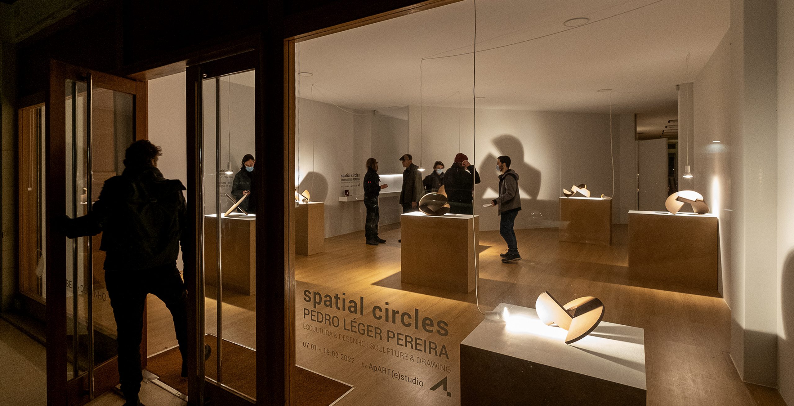 spatial circles | Solo Sculpture & Drawing Exhibition . Clube de Desenho | Oporto | 2022  Copy
